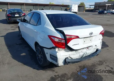 2017 Toyota Corolla Le z USA, uszkodzony, nr VIN 5YFBURHE2HP619766